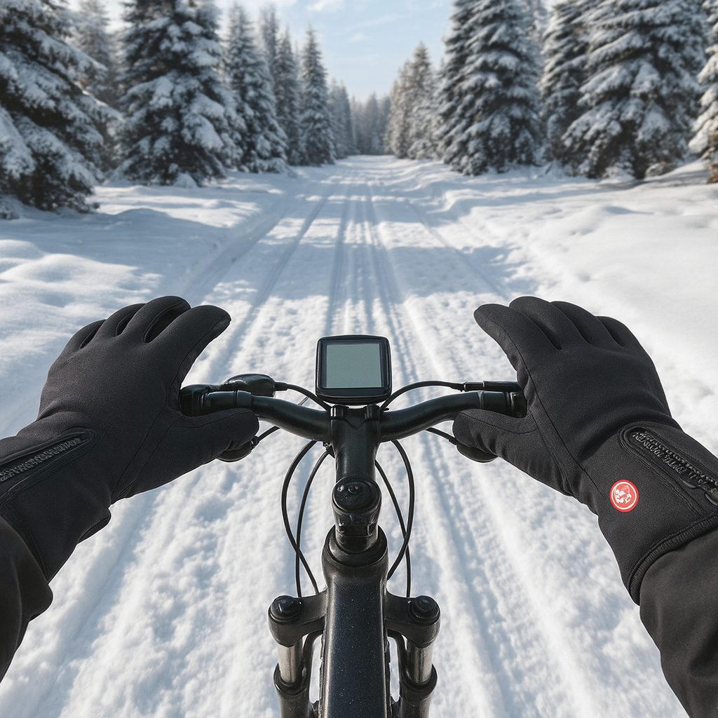 Heated Gloves Winter Thermal Waterproof Touchscreen Warm Grip - Image 6