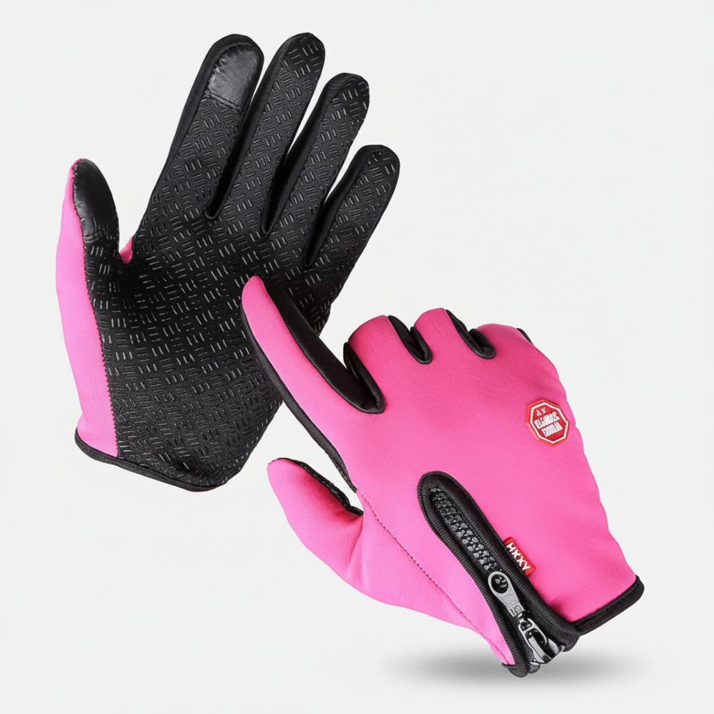 Heated Gloves Winter Thermal Waterproof Touchscreen Warm Grip - Image 5