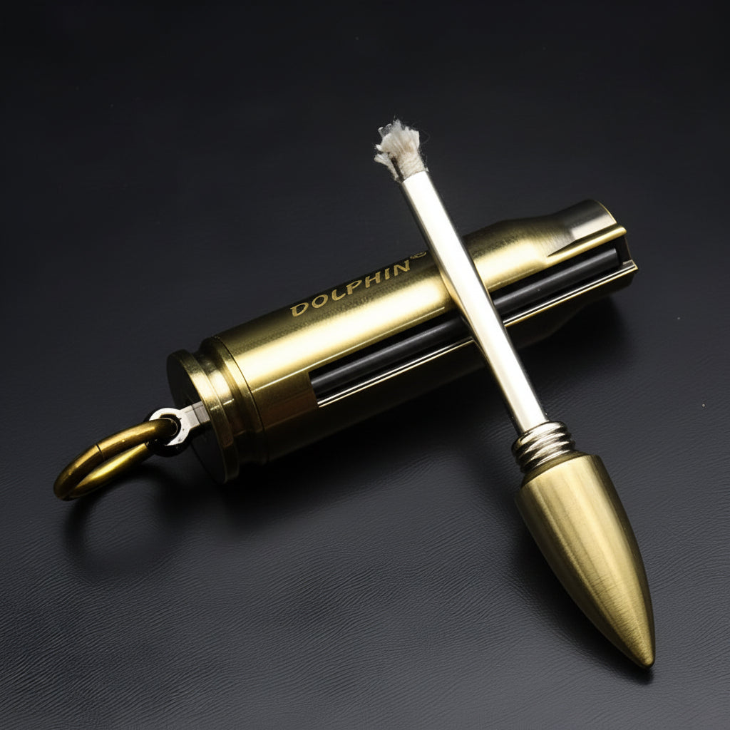 Feuerzeug Outdoor Wasserdicht Metall Streichholz - Image 2