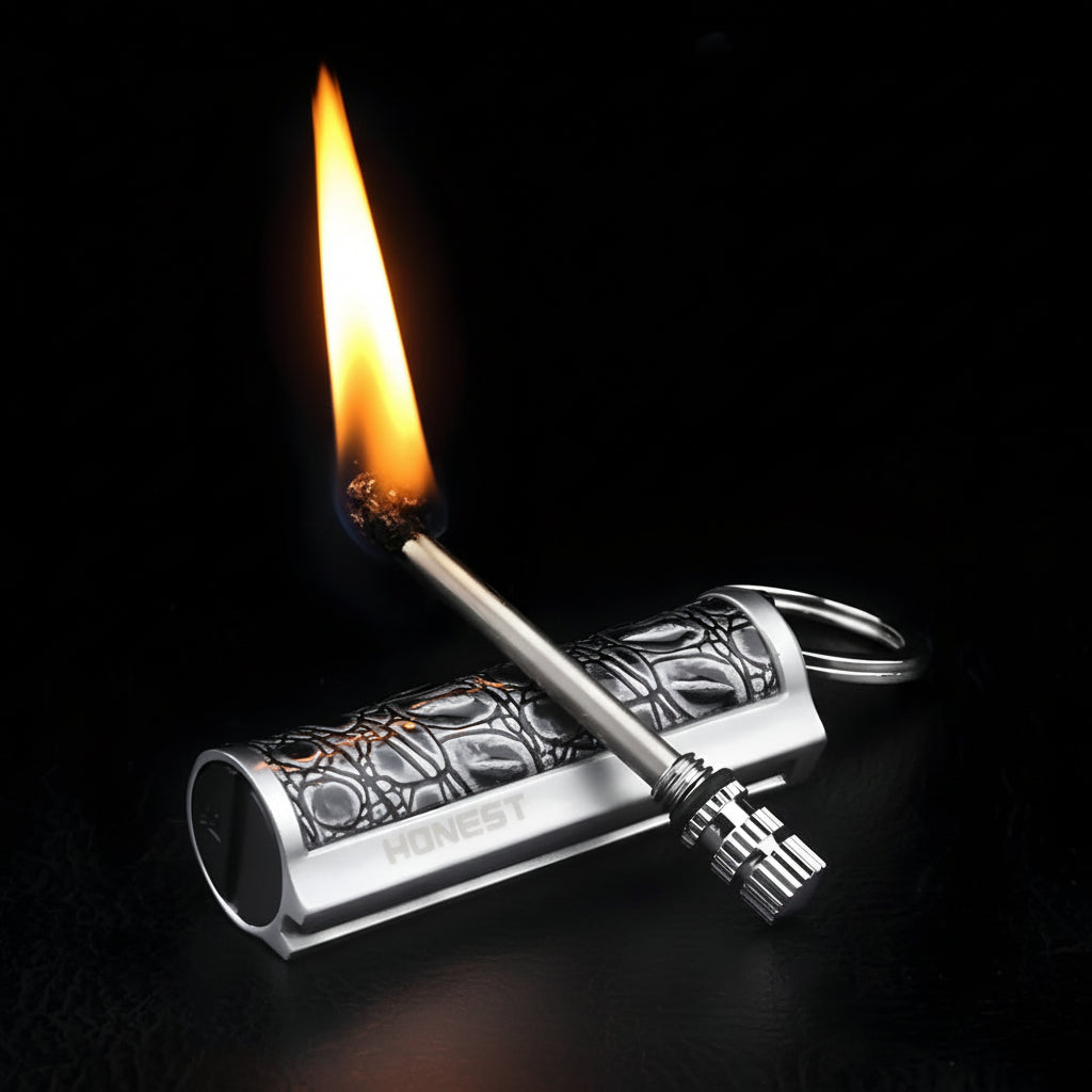 Feuerzeug Outdoor Wasserdicht Metall Streichholz - Image 6