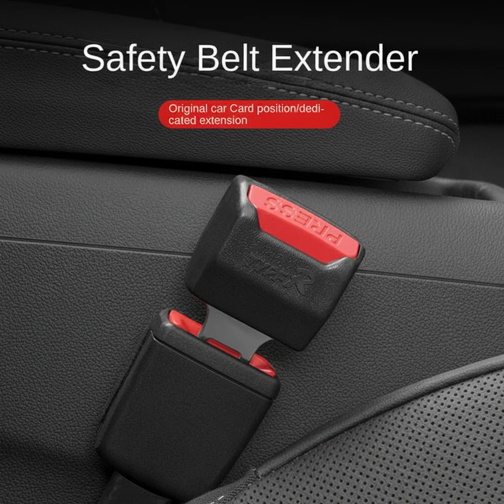 Car Seat Belt Extender Clip Adjustable Universal Fit - Image 2